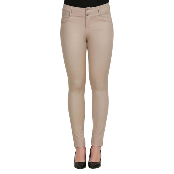 Female Solid Ladies Lycra Trousers Pants 496TK